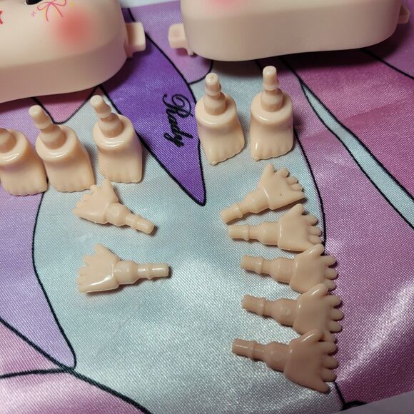 Read Desc Baby Three Plush Toy 100% Face Lot Parts Hands Feet Custom Labubu Y2K - Picture 3 of 16